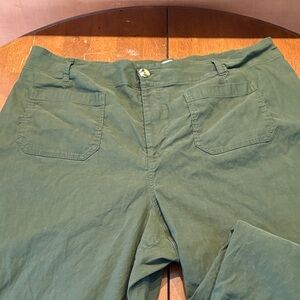 Maeve Colette Wide Leg Cropped Pants